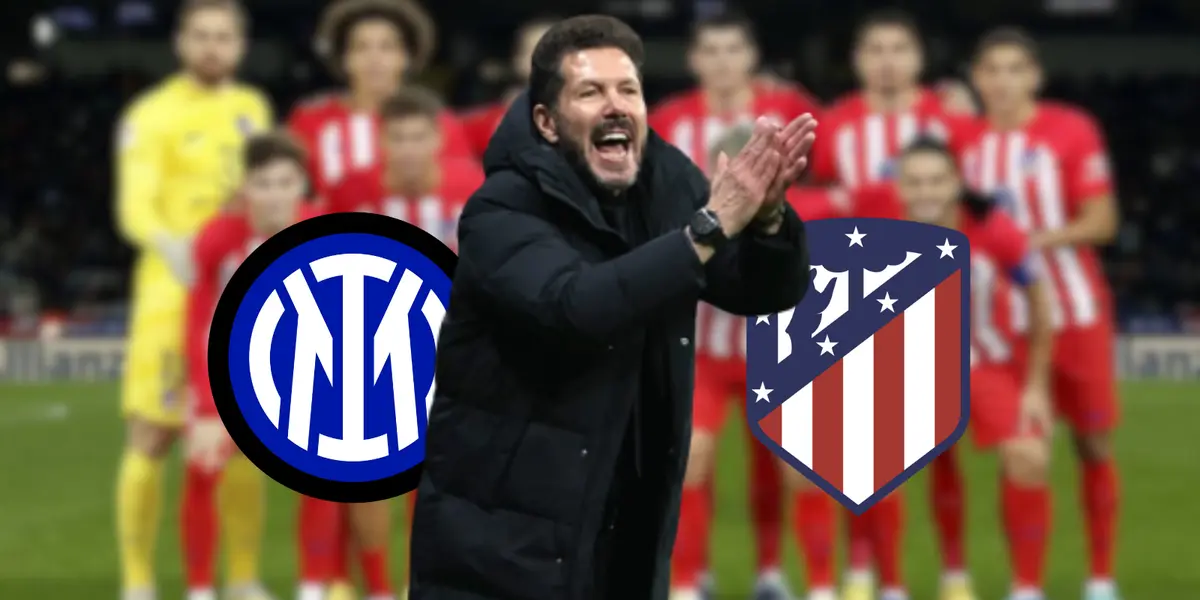 Todo listo, Simeone y el probable XI de Atleti para enfrentar al Inter de Milán