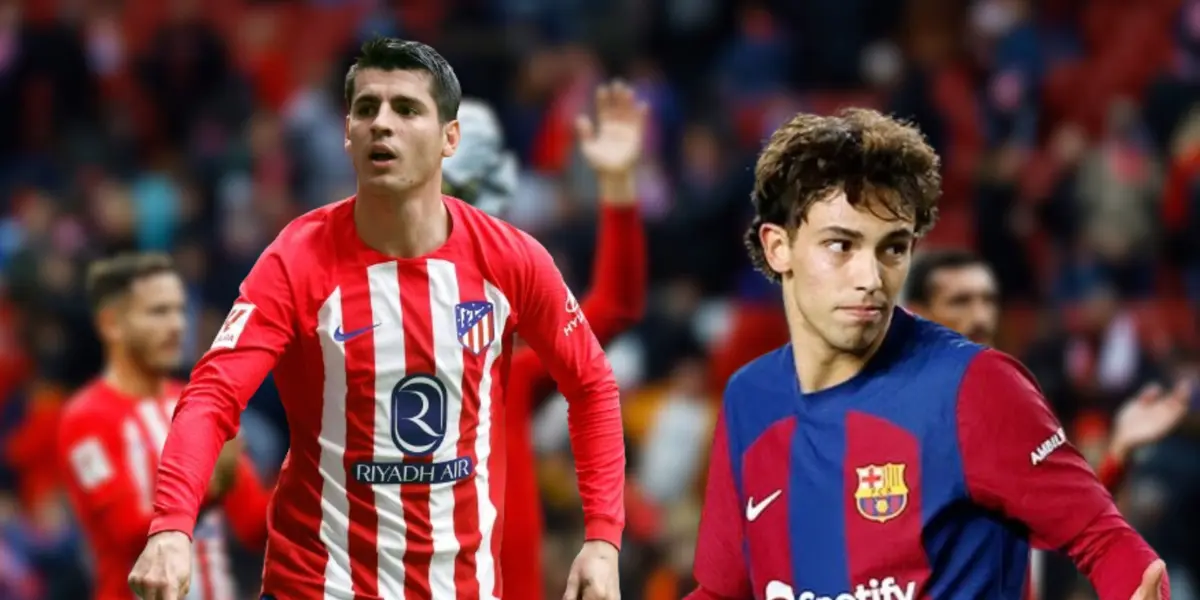 El delantero Colchonero se reencontró con el gol y declaró contra el portugués.