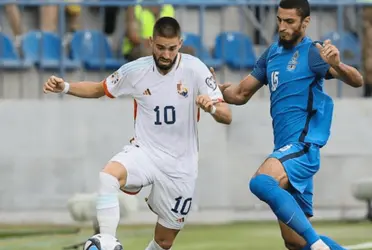 El ex colchonero marca el primer gol de su selección en la travesía europea camino al máximo torneo continental de selecciones del viejo continente