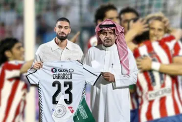 El jugador tuvo una gran campaña en la escuadra Colchonera y está en Arabia.