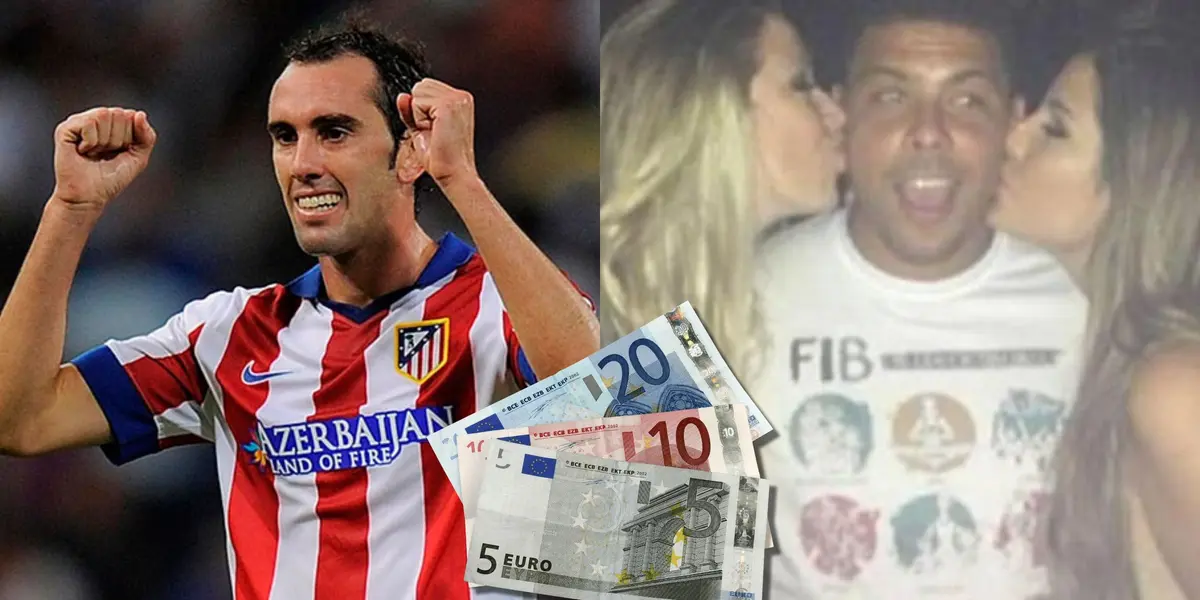 La diferencia de mentalidades entre Diego Godín y Ronaldo Nazario, esto hicieron con sus primeros sueldos