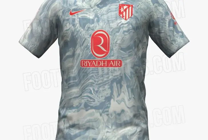 Filtran la camiseta del Atlético de Madrid para la próxima temporada