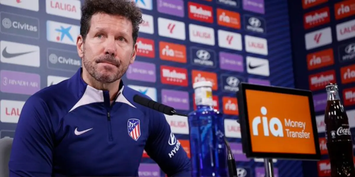 Alerta total, la revelación de Simeone sobre lo que vive el Atlético de Madrid