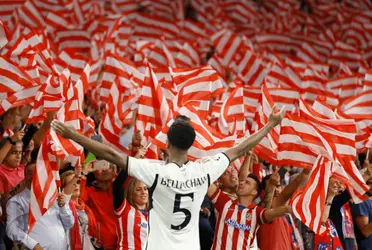 Atlético de Madrid se prepara para el clásico contra Real Madrid y una de las piezas del colchonero se refirió al momento de Bellingham