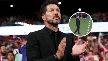 Diego Simeone Foto: Captura de ESPN y Barça Blaugranes