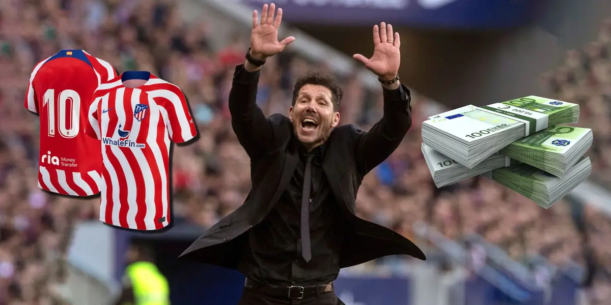 Diego Simeone necesita un diez creador de juego para su Atlético de Madrid y este sería el elegido