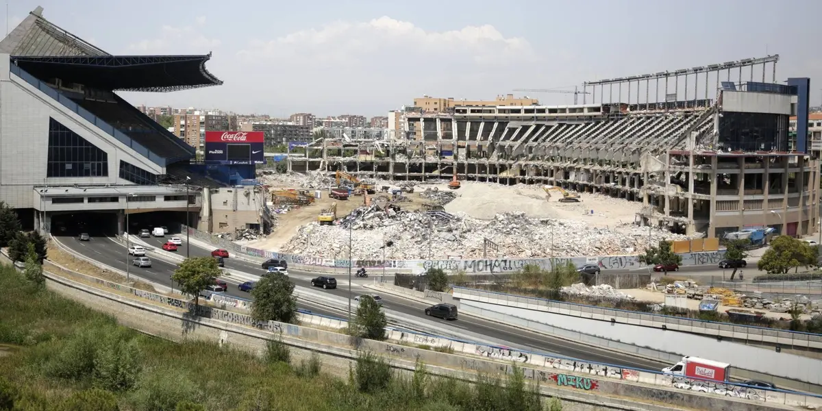 El ayuntamiento y el Atlético de Madrid planean crear un “parque colchonero” en donde era el Vicente Calderón