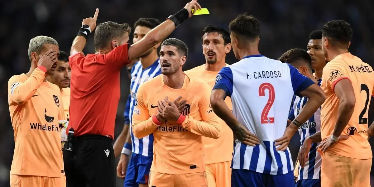 El central del Colchonero no quedó para nada conforme con el rendimiento del equipo y así se lo hizo saber a la prensa en Portugal