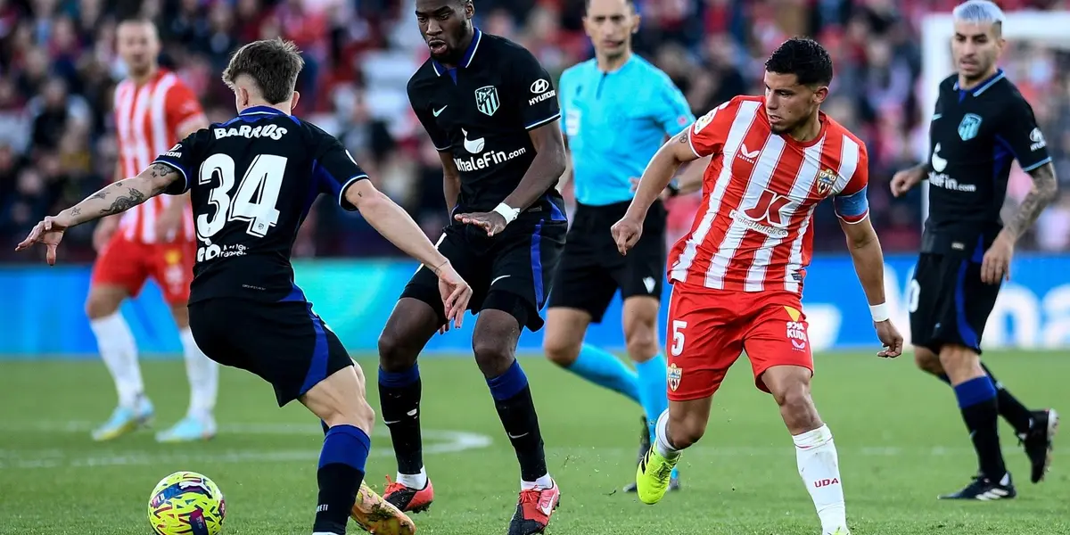 El Colchonero sigue sin reponerse luego de la derrota ante el FC Barcelona. Hoy empató ante el Almería, club que pelea el descenso