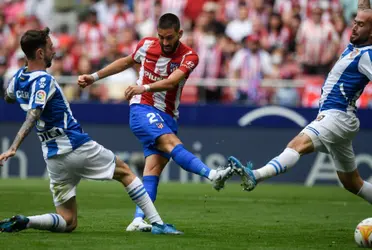 El conjunto rojiblanco se prepara para medirse ante Espanyol por la jornada 13 de la Liga y los números lo indican como un claro ganador