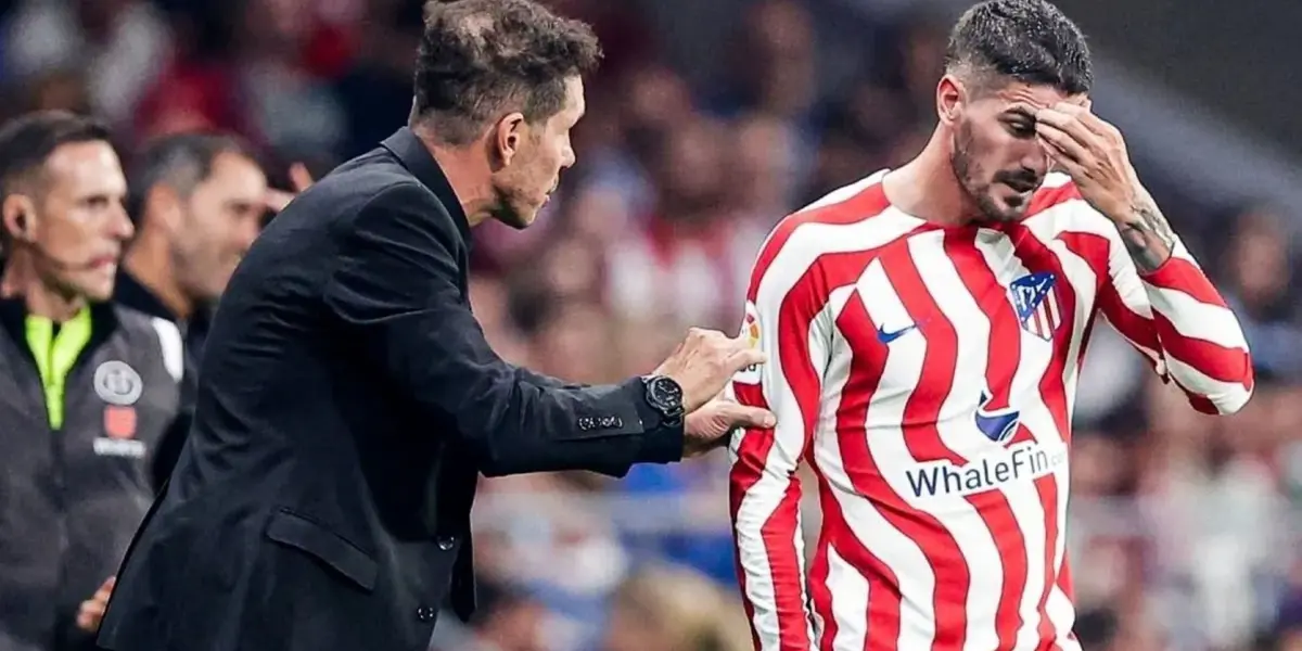 El entrenador está cansado del mal rendimiento del argentino en el equipo Rojiblanco.