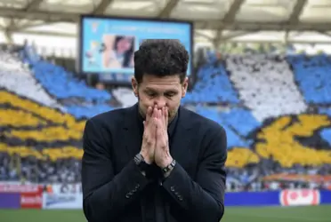 El entrenador fue homenajeado en su regreso al Olímpico de Roma.