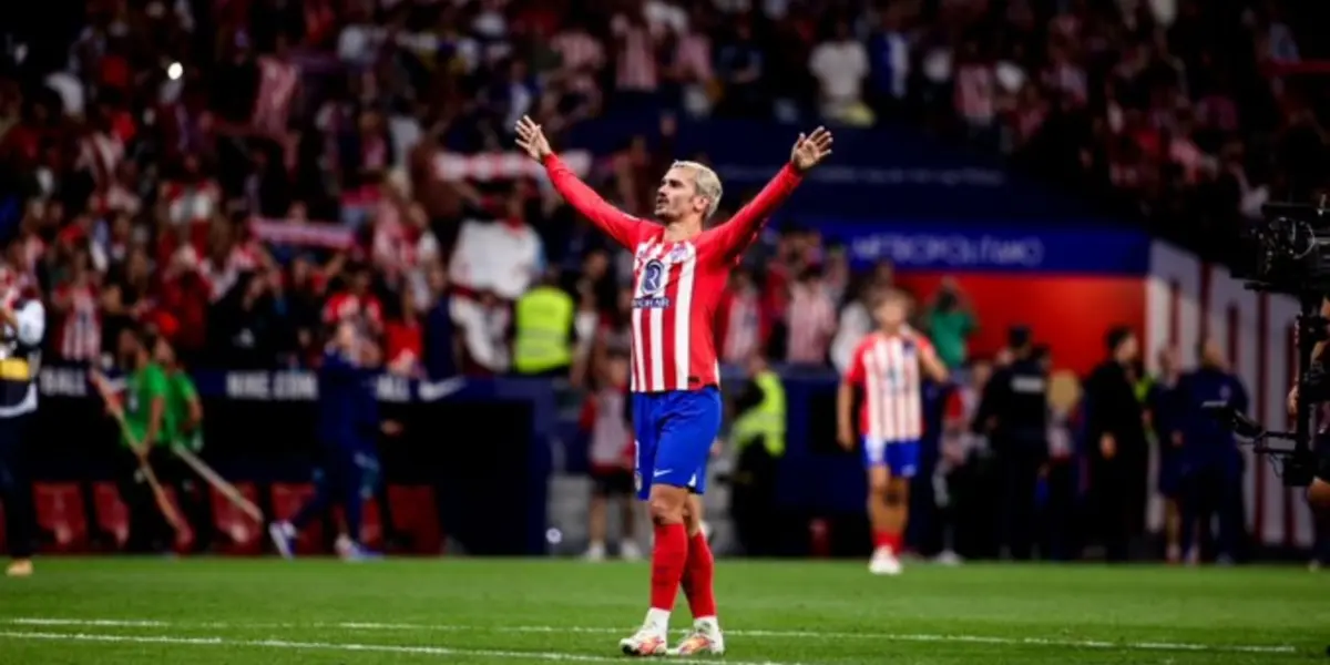 El homenaje a Antoine Griezmann por ser el goleador histórico del Atlético