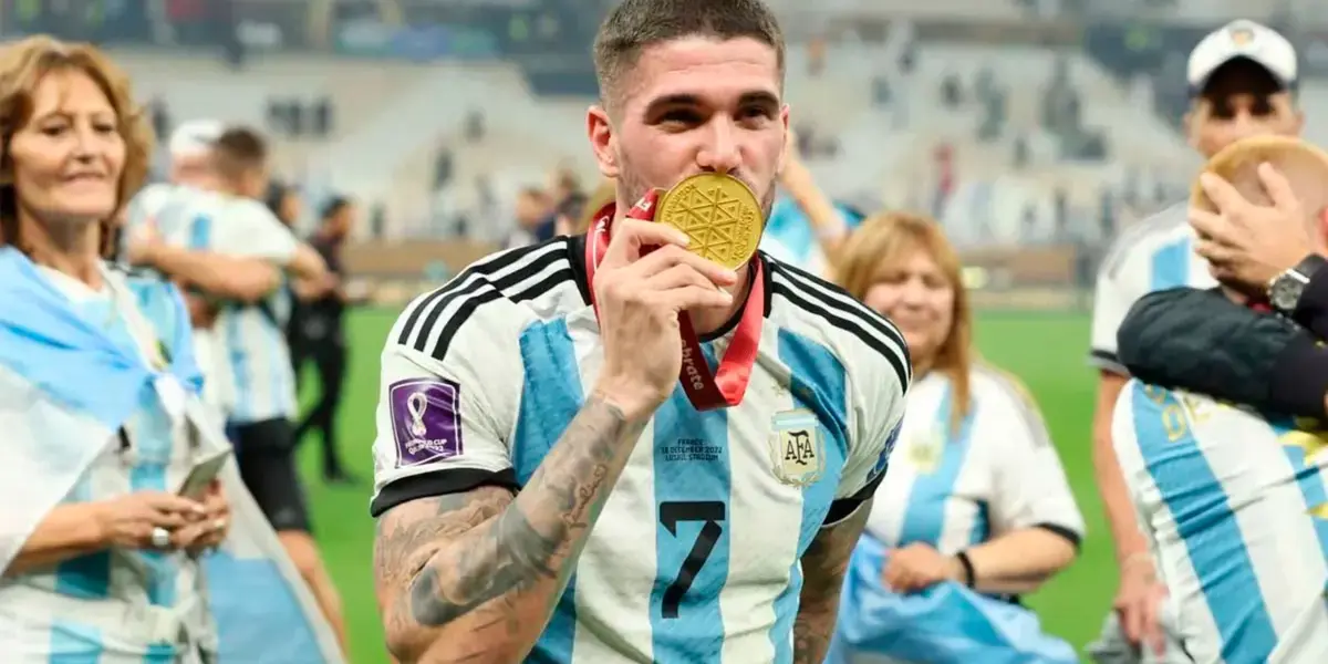 El jugador argentino habló sobre aquella molestia que casi lo margina del Mundial y de varios partidos en el Colchonero