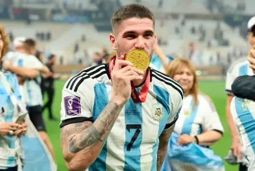 El jugador argentino habló sobre aquella molestia que casi lo margina del Mundial y de varios partidos en el Colchonero