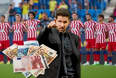 El jugador que ha sido sobrevalorado en el Atlético de Madrid, pero puede dejarles nada menos que 50 millones, negocio redondo