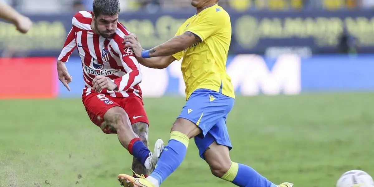 El mediocampista argentino, quien estuvo desde el arranque, analizó la dura derrota de Atlético de Madrid y es optimista para lo que viene