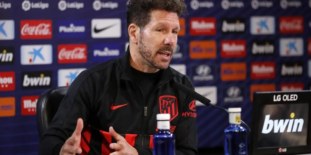 En la conferencia de prensa previo al partido de hoy, Simeone se hizo cargo del mal presente del equipo, asumiendo toda la responsabilidad él