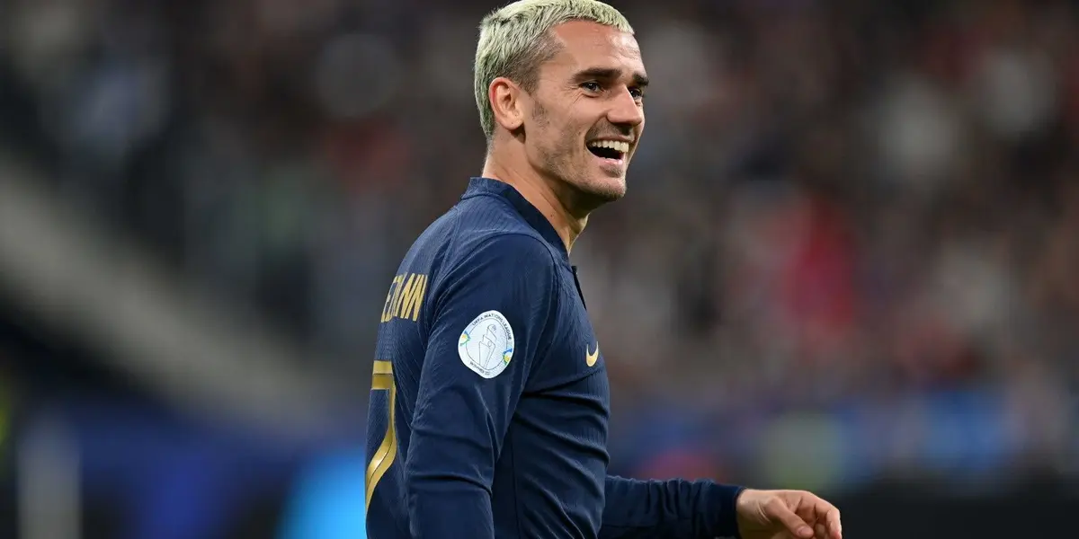 En las clasificación de ayer de Francia a semifinales, Antoine Griezmann batió un record de su selección