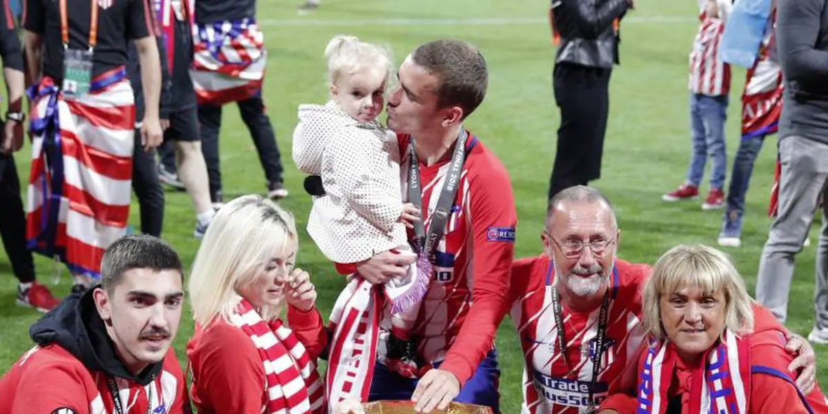 Erika Choperena apareció en Instagram y apareció una reacción en la afición del Atlético de Madrid