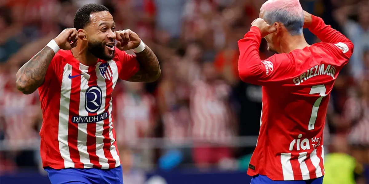 Hasta las lágrimas, el enorme gesto de Memphis Depay con Antoine Griezmann