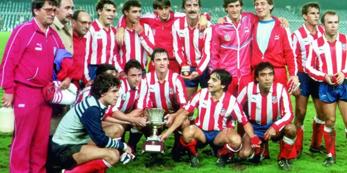 Hoy se cumplen 37 años de la primera Supercopa obtenida por el conjunto rojiblanco en Barcelona