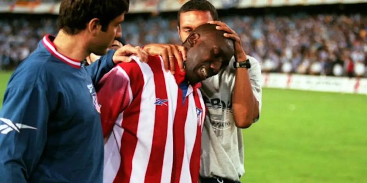 Jimmy Floyd Hasselbaink es un histórico del Atlético de Madrid, que hoy se dedica a ser comentarista en los medios británicos