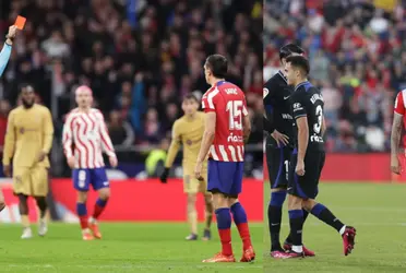 La directiva del Atlético de Madrid está preocupada por las expulsiones que ha sufrido el equipo en estas 17 jornadas