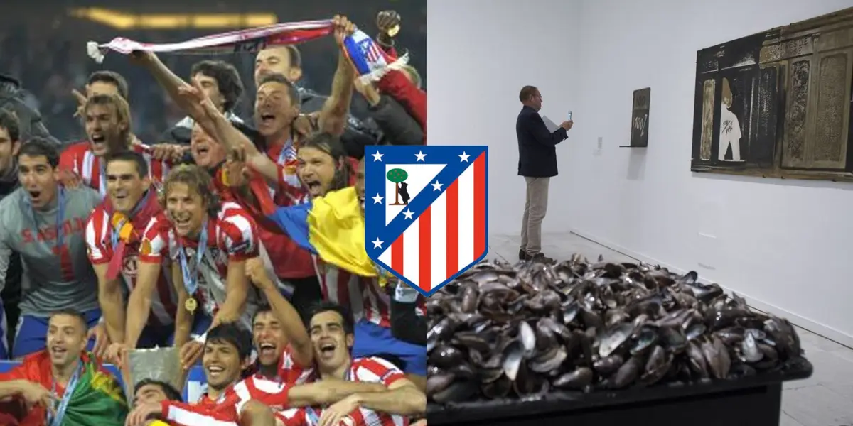 Logró dejar un gran paso en Atlético de Madrid pero hoy trabaja en un museo