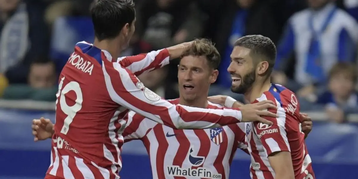 Marcos está cansado de jugar de lateral derecho, y en el partido ante el Real Oviedo aprovechó para mostrar donde está su mejor versión