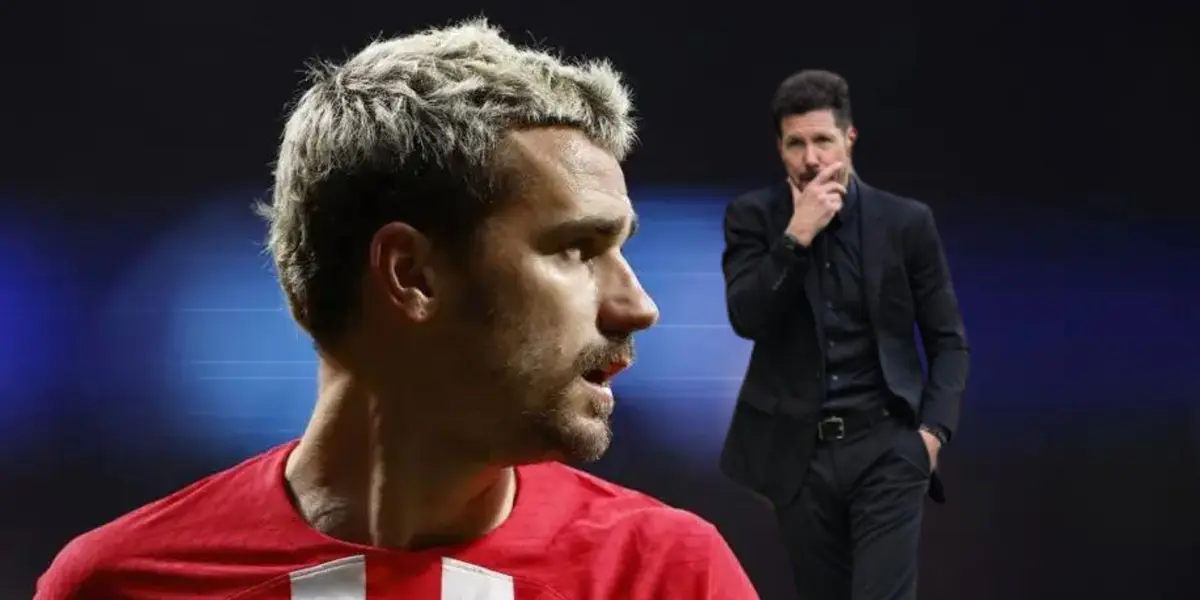 Rompe el silencio, Simeone y su preocupación con Antoine Griezmann en Atleti