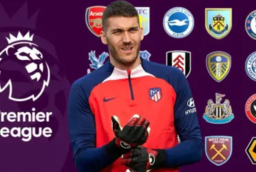 Se cansó de ser el suplente de Oblak, Grbic encontró equipo en la Premier League