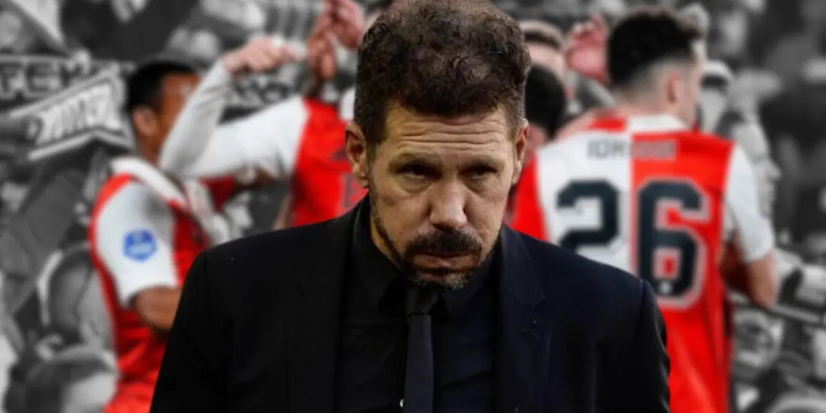 Simeone lo quería, pero ídolo del Feyenoord arremete contra Atlético de Madrid