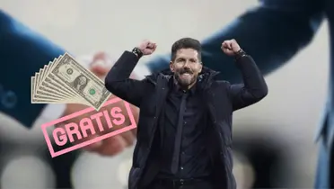 Simeone sonríe, lego gratis y ahora le puede dejar más de 12 millones a Atleti