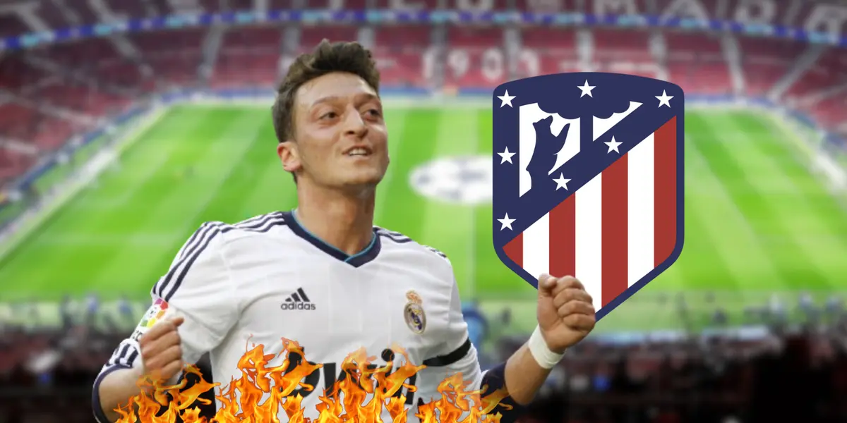 Tras el dardo de Ozil a Atleti, el zasca de un ídolo colchonero en redes