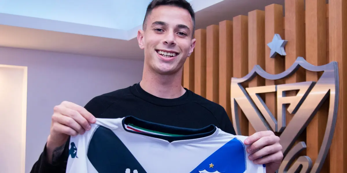 Valentín Gómez, jugador de Vélez Sarfield, estaría en la carpeta del equipo Colchonero de cara al futuro