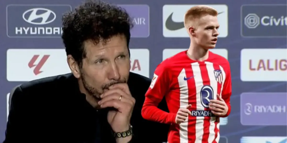 ¿Y Vermeeren? Simeone reaccionó al momento de la joya de Atleti y esto dijo